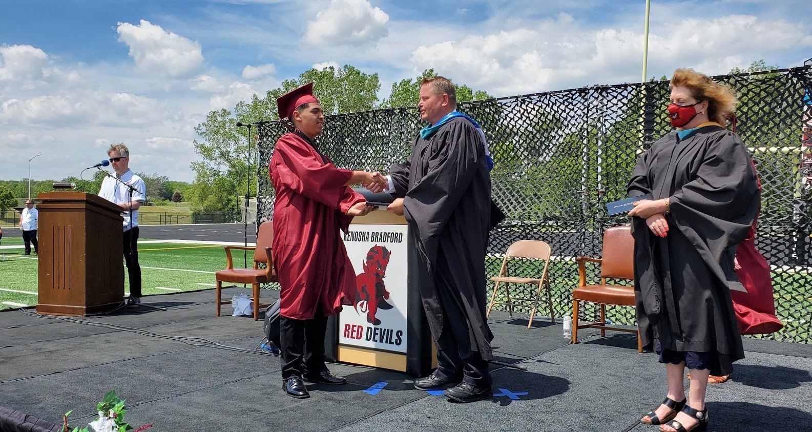 Bradford High School Graduation - Juan Amador